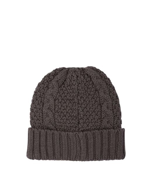 Rakku Brown Souffle Beanie Wvcastoro