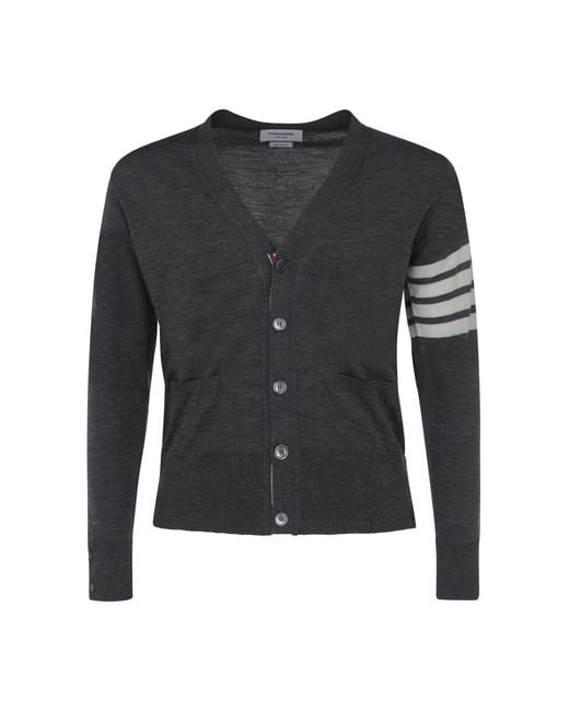 Thom Browne Blue Cardigan for men