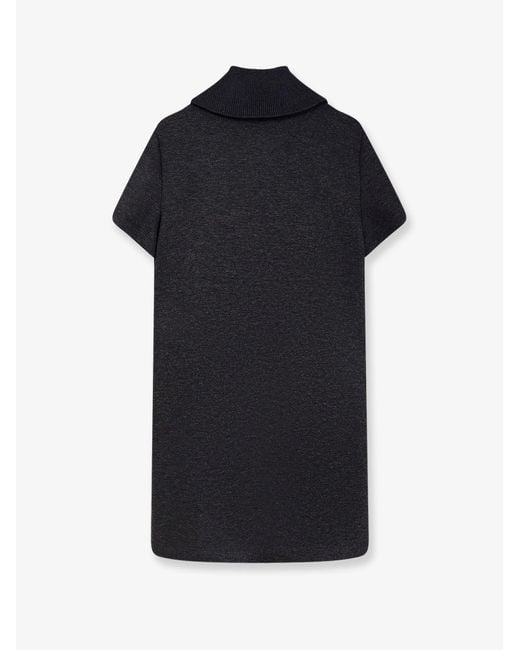Gucci Black Double Jersey Dress