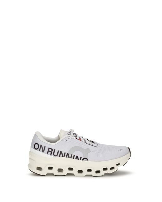 On Shoes White Cloudmster 1 Sneakers