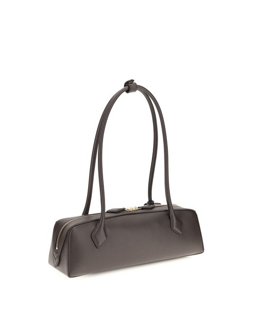 Alaïa White Alaïa Small Le Teckel Shoulder Bag