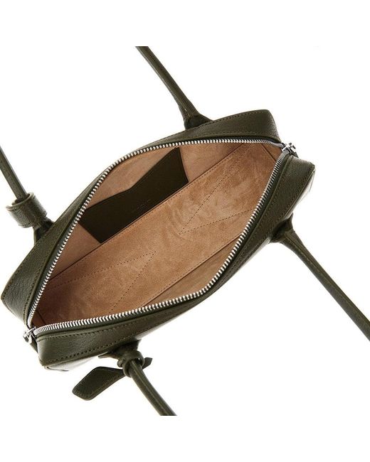 Alaïa Green Grained Leather Small 'Le Teckel' Bag