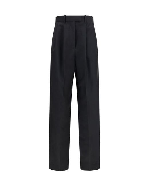 Givenchy Black Double-Pleat Pants