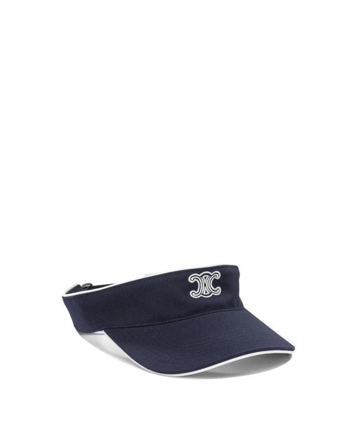 Céline Blue Cotton Hat