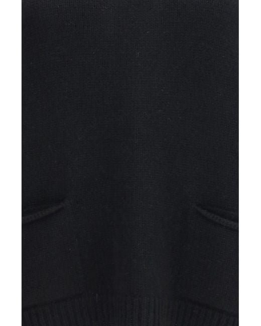 Ella Blue High Neck Cashmere Sweater
