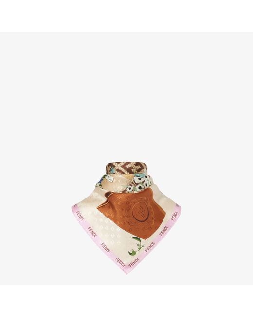 Fendi Natural Gardening" Foulard