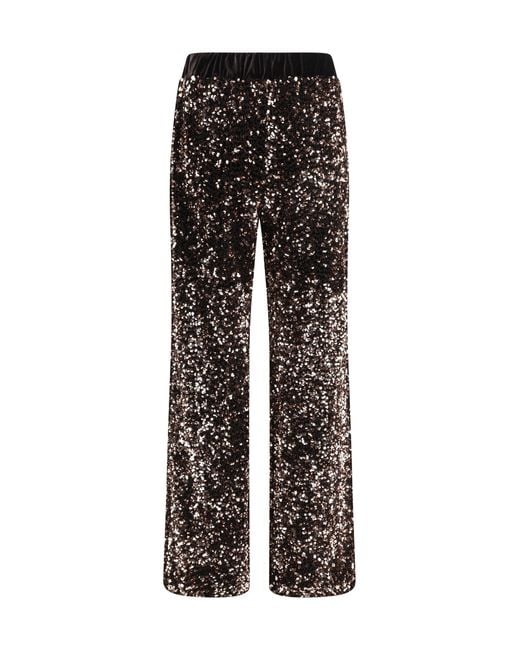 Ella Black Velvet Pants