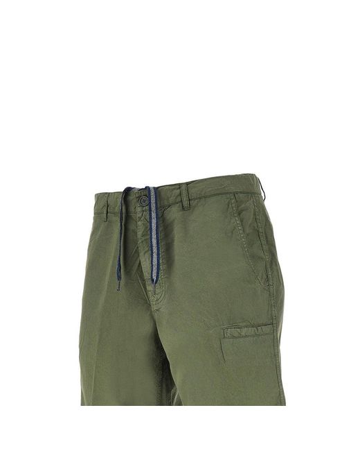 Aspesi Green Cotton Bermuda Shorts for men