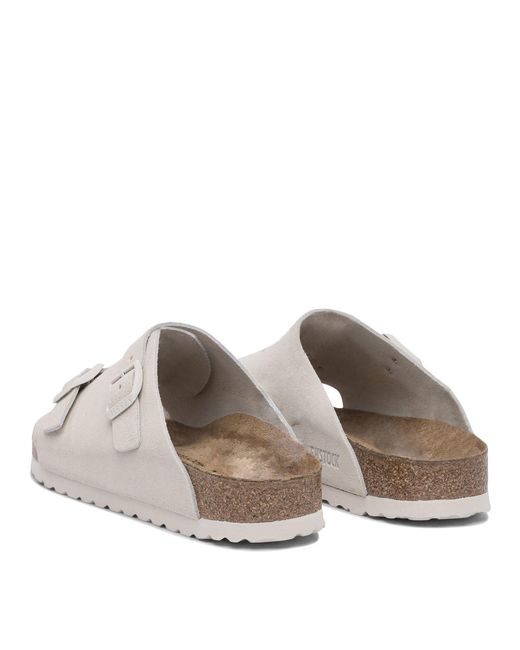 Birkenstock White "Zurich" Sandals