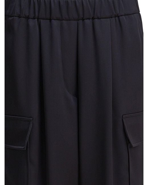 Semler Blue Cargo Pants Trousers