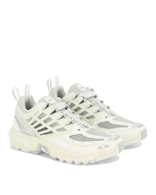 Salomon White 'Acs Pro' Sneakers