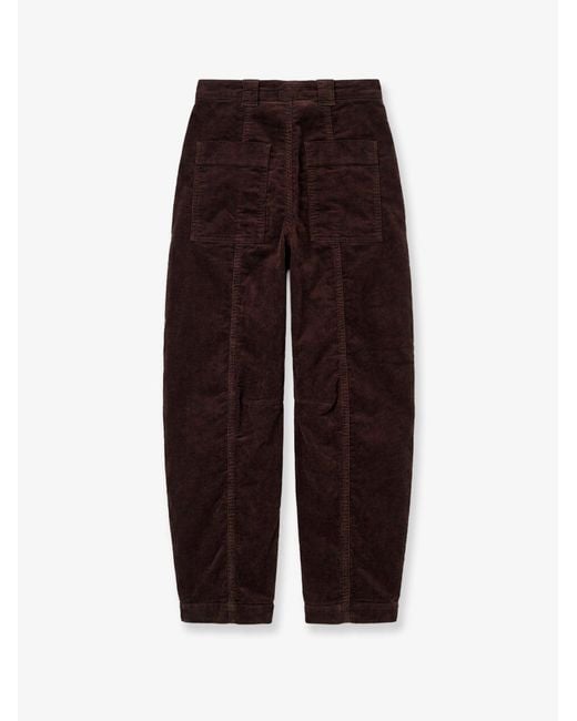 Closed Brown Rhannon Velvet Trousers
