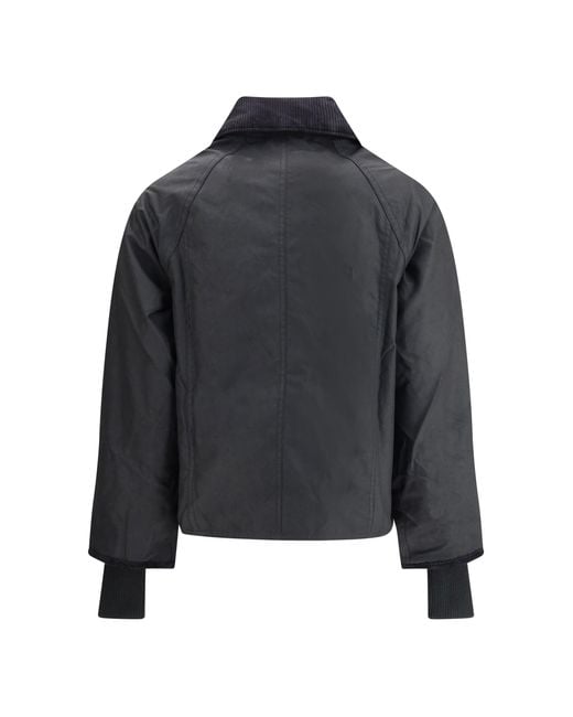 Barbour Black Beadnell Waxed Jacket