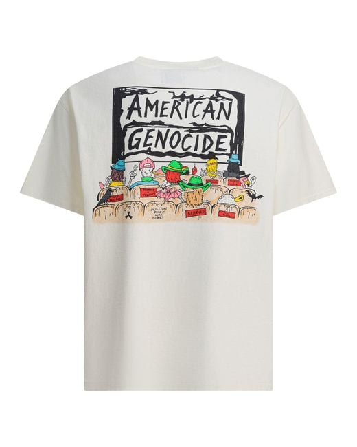 GALLERY DEPT. White "Skeleton Beach Theater Tee" T-Shirt for men