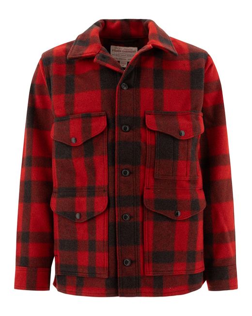 Filson Red Mackinaw Coats