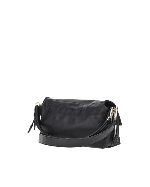 Fendi Black Medium Leather 'Baguette Soft' Bag
