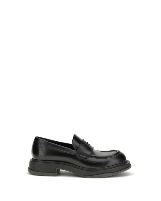 Gucci Black Logo Loafers for men