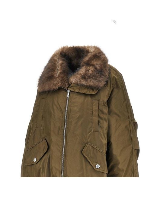 Stand Studio Green Thilda Padded Jacket
