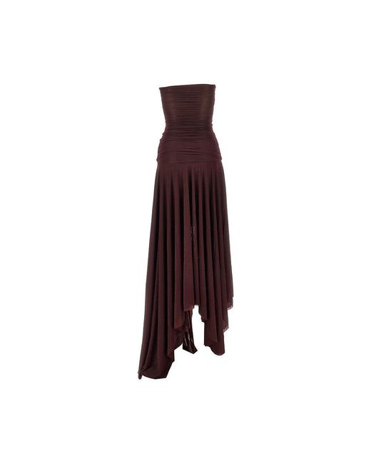 Maygel Coronel Purple 'Andi' Long Dress