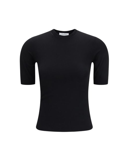 Max Mara Black Ottano T-Shirt