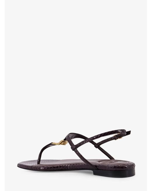 Fendi Natural Sandals Pelle