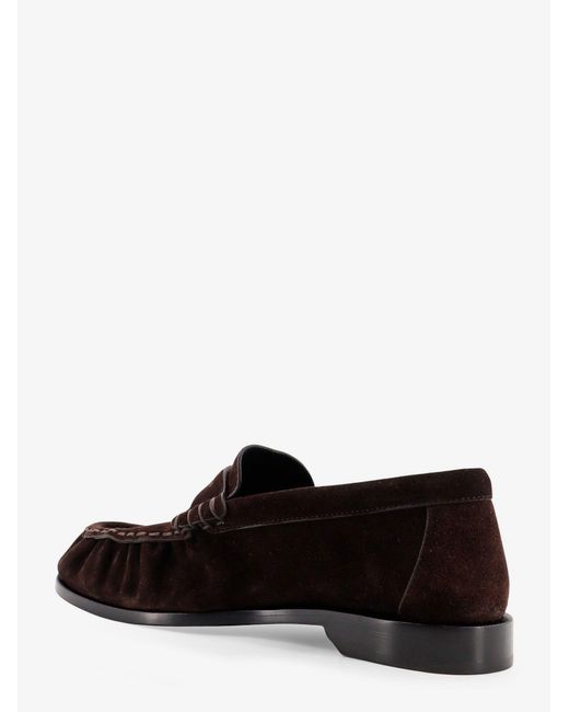Saint Laurent White Le Loafer 15 Suede Loafer
