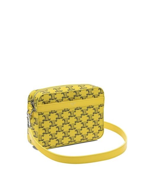 Céline Yellow Crossbody Bag for men