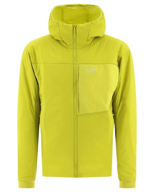Arc'teryx Yellow "proton" Jacket for men