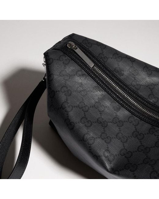 Gucci Black Essence Classic Medium Crossbody Bag for men