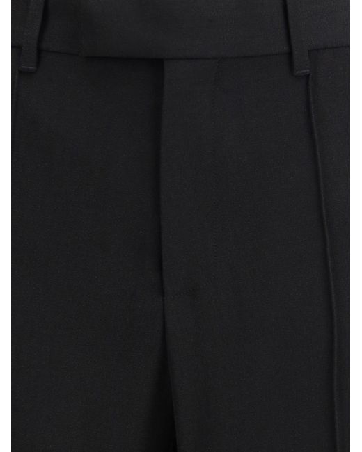 Phoebe Philo Black Tuxedo Trousers
