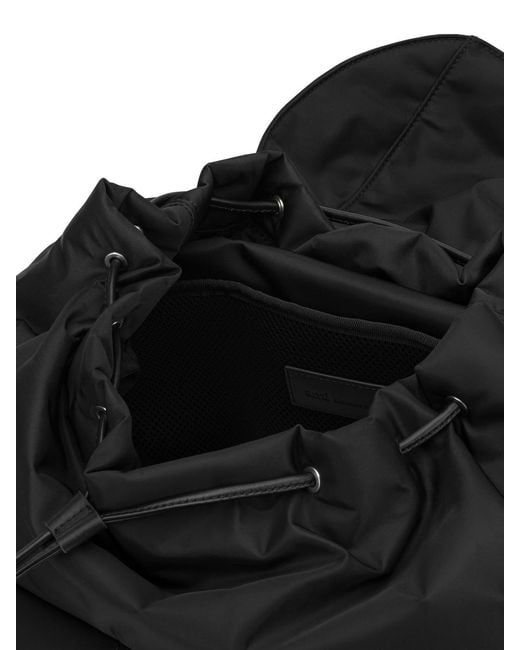 AMI Black Marcel Casual Backpack for men