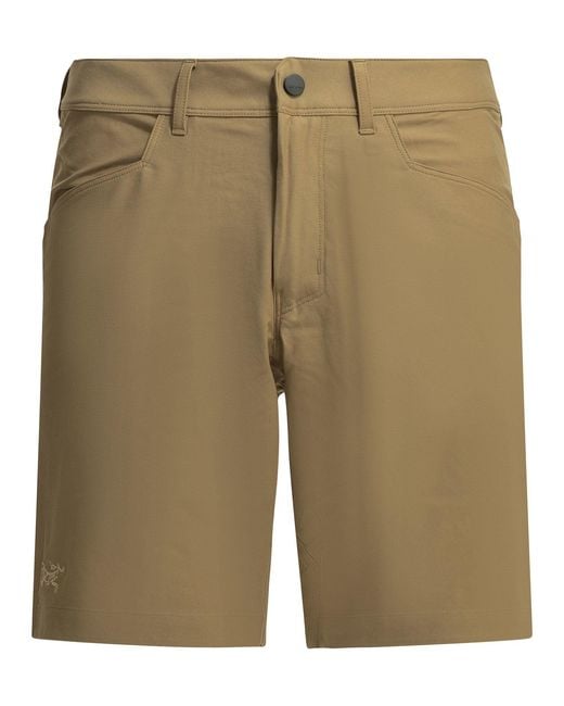 Arc'teryx Green Kragg Technical Shorts for men