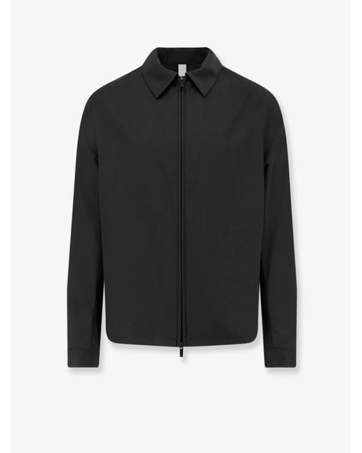 Hevò Black Verdemare Wool Blend Jacket for men