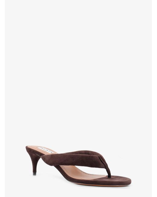 Alaïa Multicolor Suede Heeled Sandals