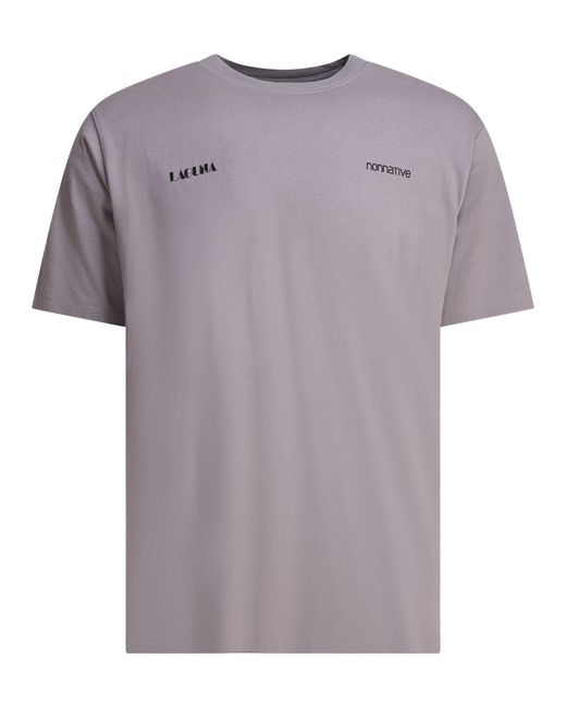 Nonnative Purple Cotton Crewneck T-Shirt T-Shirts for men