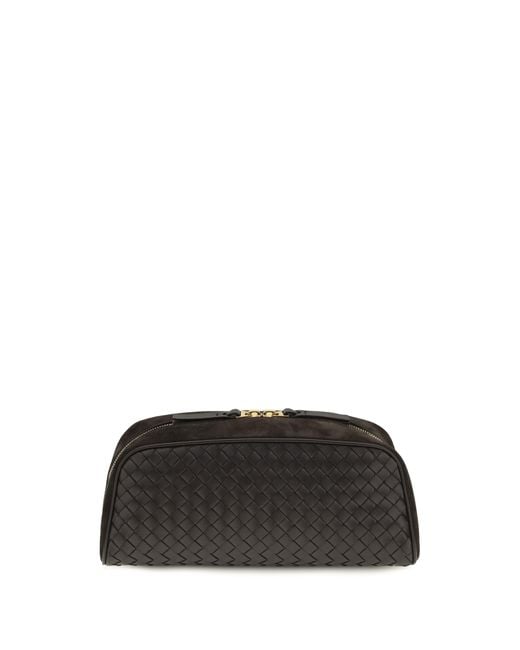 Bottega Veneta Black Large Nodo Pouch