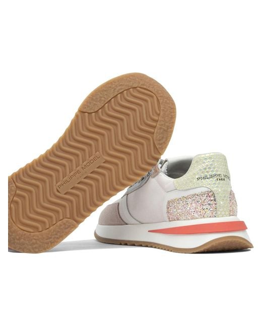 Philippe Model White "Tropez 2.1" Sneakers