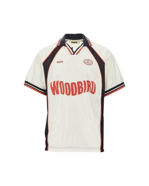 Woodbird Red 'Wbtaka' Sports Polo Shirt for men