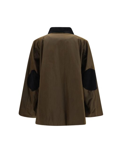 Totême Brown Country Jacket With Velvet Collar