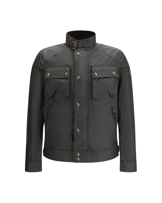 Belstaff Black Racemaster Jacket for men