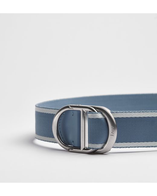 Dior Blue Cd Icon Belt Light for men