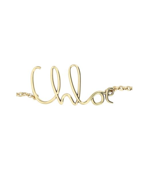 Chloé Natural Chloã Metal Chain Belt