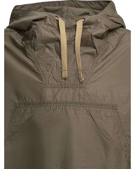 Beams Plus Green Mil Smock Wool Nylon Lightweight Jacket for men