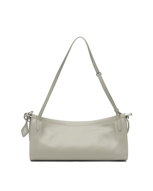 Alaïa Gray "Le Click East West" Medium Shoulder Bag