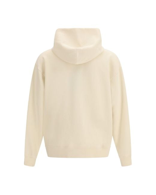 DSquared² White Vintage Fade Short & Wide Fit Crewneck for men