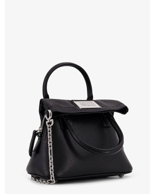Maison Margiela Black 5Ac Classique Micro Leather Shoulder Bag