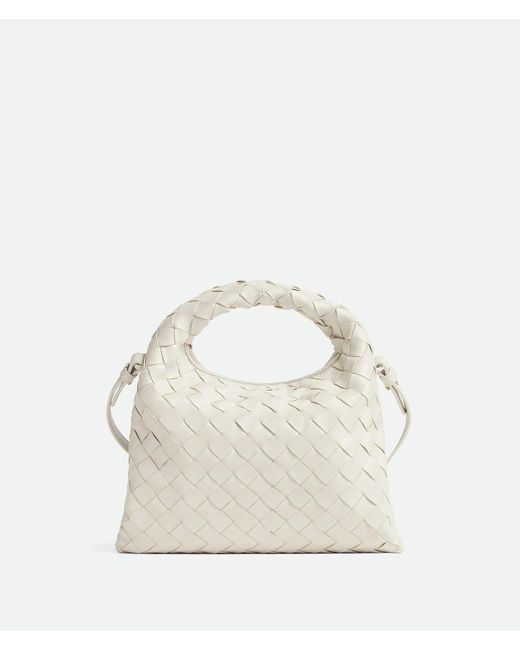 Women's White "Mini Hop" Handbag
