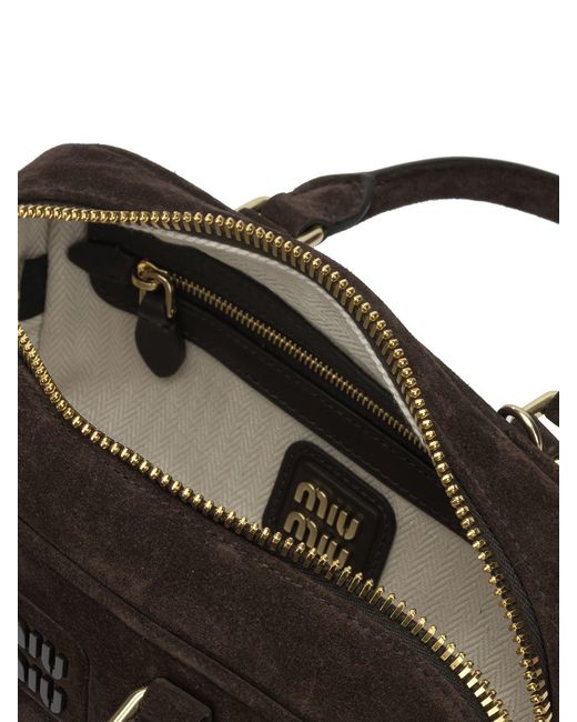 Miu Miu Black "Arcadie" Handbag