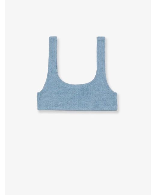 Mc2 Saint Barth Blue Bikini Top Naima Nylon