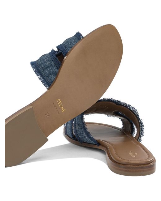 Céline Blue Sandals